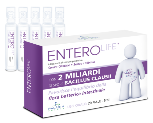 enterolife 2 miliardi probiotico con bacillus clausii